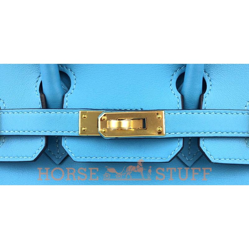 Hermès Birkin 25 Blue de Nord Swift GHW