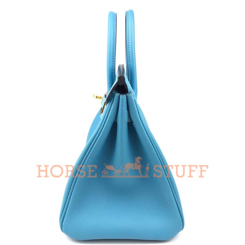 Hermès Birkin 25 Blue de Nord Swift GHW