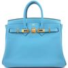 Hermès Birkin 25 Blue de Nord Swift GHW