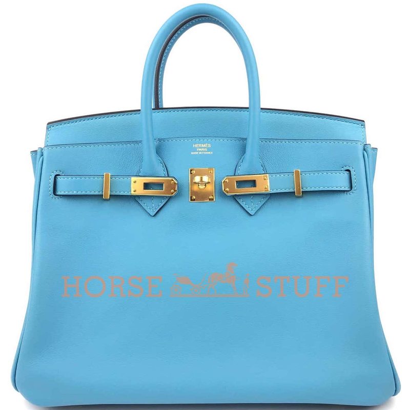 Hermès Birkin 25 Blue de Nord Swift GHW