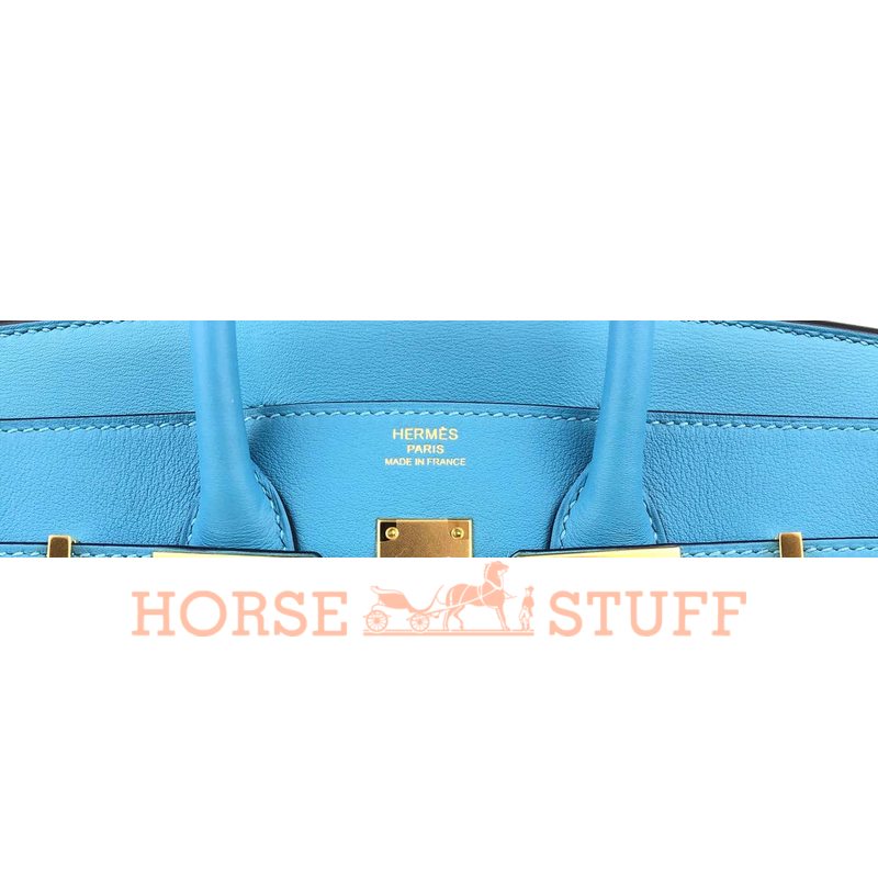 Hermès Birkin 25 Blue de Nord Swift GHW