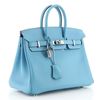 Hermès Birkin 25 Blue de Nord Swift PHW