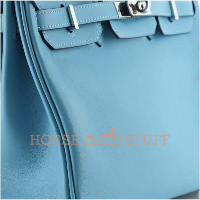 Hermès Birkin 25 Blue de Nord Swift PHW