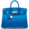 Hermès Birkin 25 Blue Hydra Swift PHW