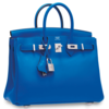 Hermès Birkin 25 Blue Hydra Swift PHW