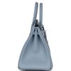 Hermès Birkin 25 Blue Lin Swift PHW