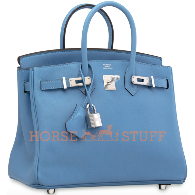 Hermès Birkin 25 Blue Paradise Swift PHW