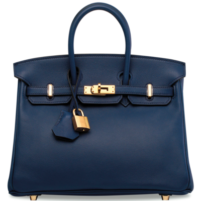 Hermès Birkin 25 Blue Sapphire Swift GHW