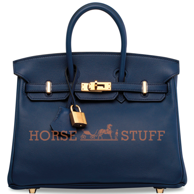 Hermès Birkin 25 Blue Sapphire Swift GHW