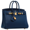 Hermès Birkin 25 Blue Sapphire Swift GHW