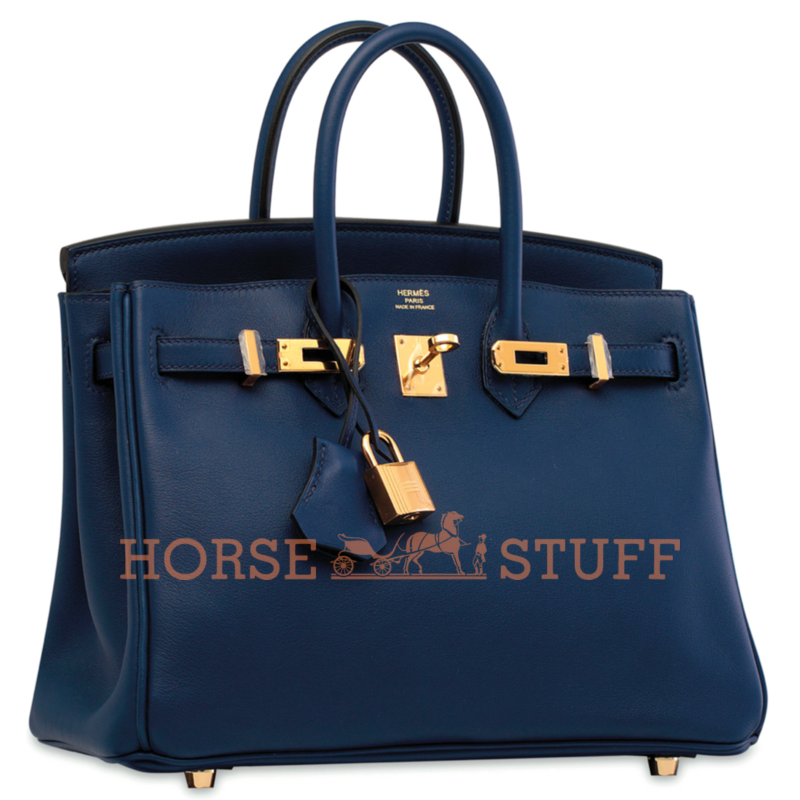 Hermès Birkin 25 Blue Sapphire Swift GHW