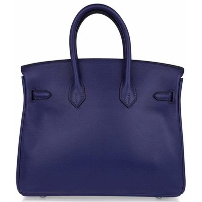 Hermès Birkin 25 Blue Sapphire Swift PHW