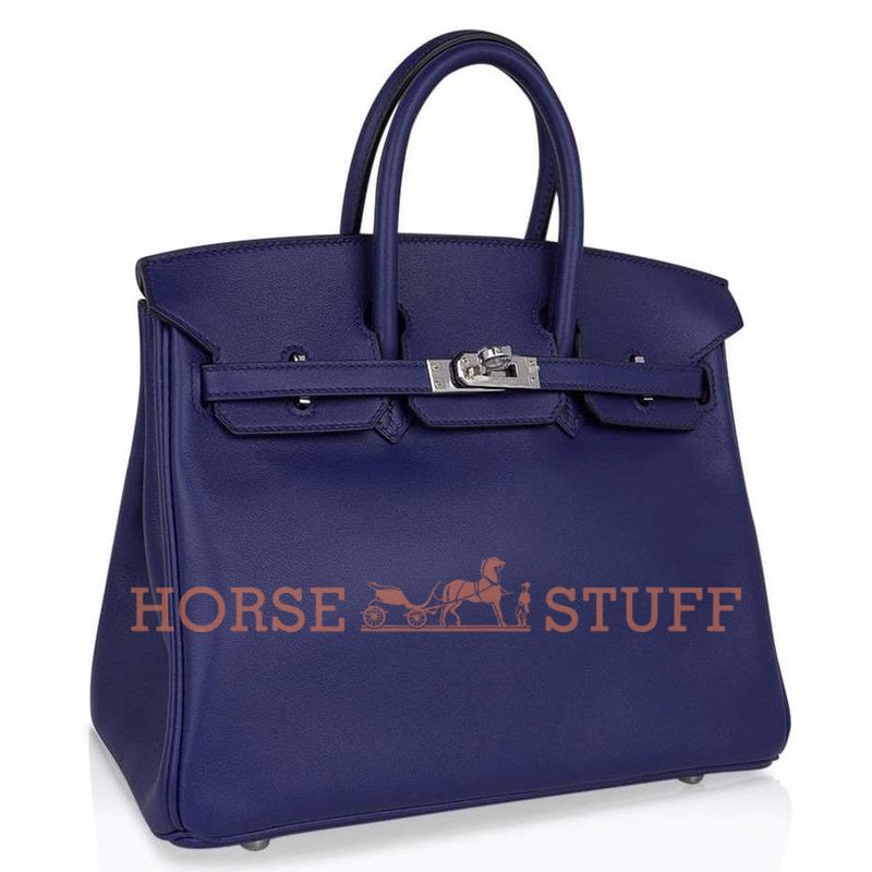 Hermès Birkin 25 Blue Sapphire Swift PHW