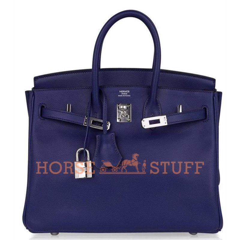 Hermès Birkin 25 Blue Sapphire Swift PHW