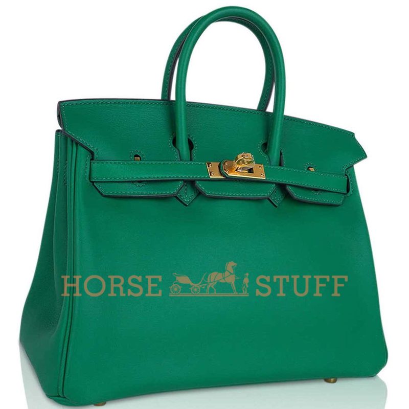 Hermès Birkin 25 Cactus Swift GHW