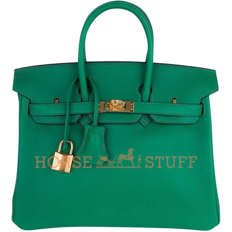 Hermès Birkin 25 Cactus Swift GHW