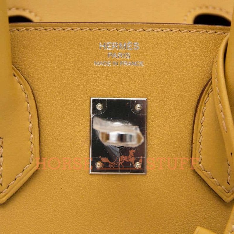 Hermès Birkin 25 Curry Swift PHW