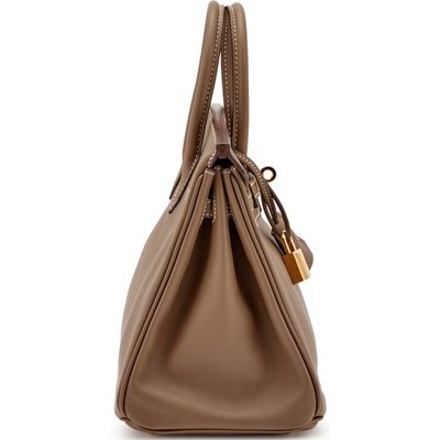 Hermès Birkin 25 Etoupe Swift GHW