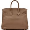 Hermès Birkin 25 Etoupe Swift GHW