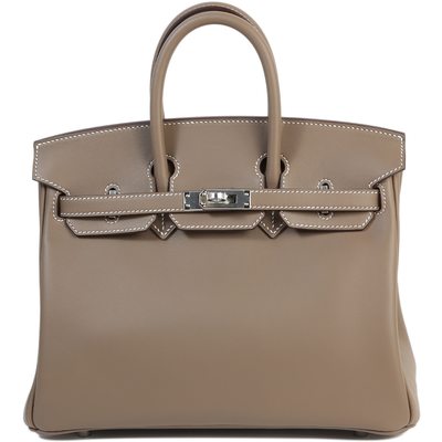 Hermès Birkin 25 Etoupe Swift PHW