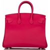 Hermès Birkin 25 Framboise Swift PHW