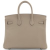 Hermès Birkin 25 Gris Asphalt Swift PHW