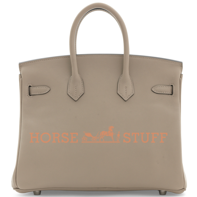 Hermès Birkin 25 Gris Asphalt Swift PHW