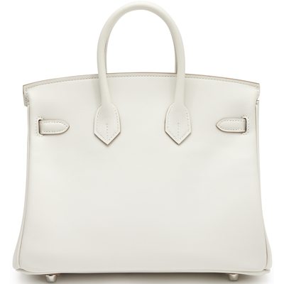 Hermès Birkin 25 Gris Pale Swift PHW
