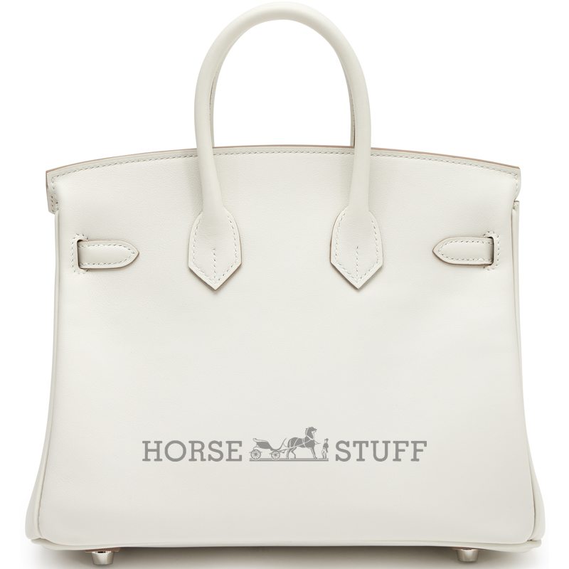 Hermès Birkin 25 Gris Pale Swift PHW