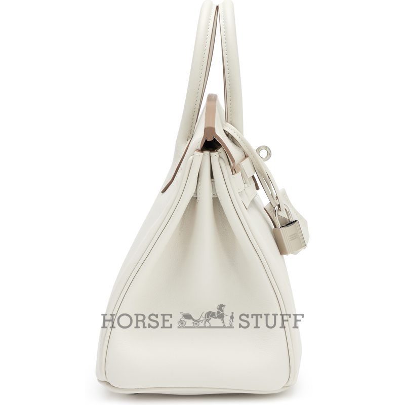 Hermès Birkin 25 Gris Pale Swift PHW