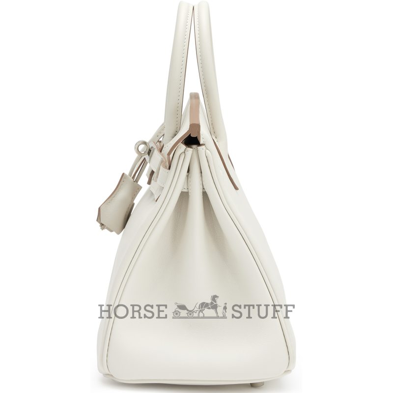 Hermès Birkin 25 Gris Pale Swift PHW