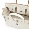 Hermès Birkin 25 Gris Pale Swift PHW