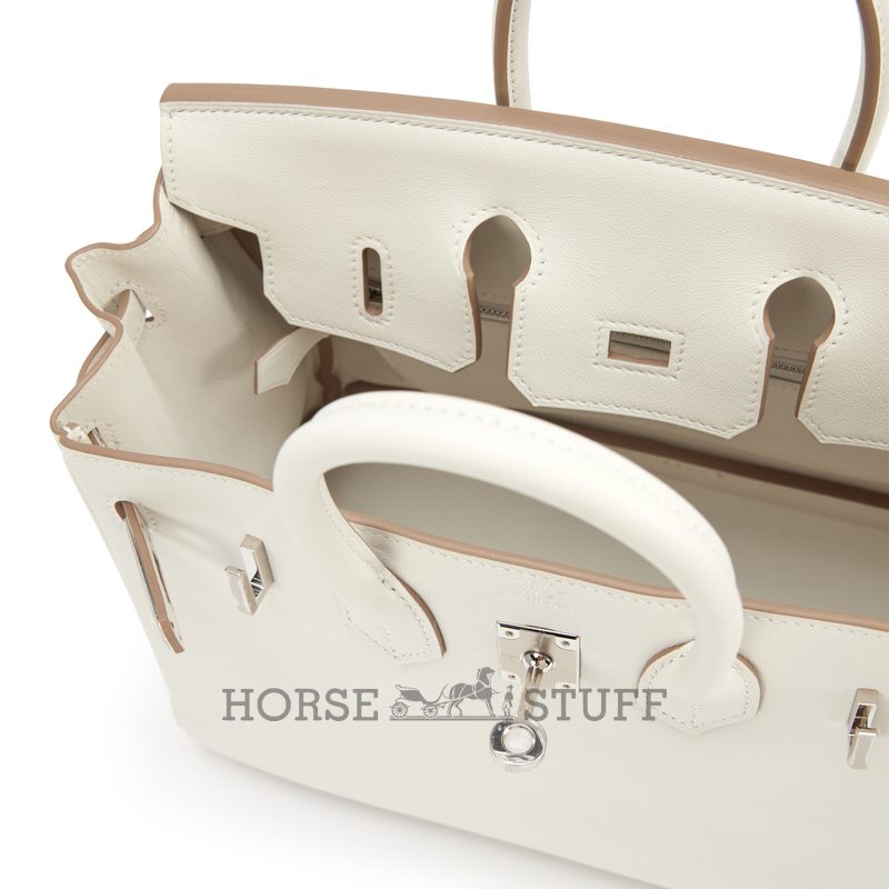 Hermès Birkin 25 Gris Pale Swift PHW