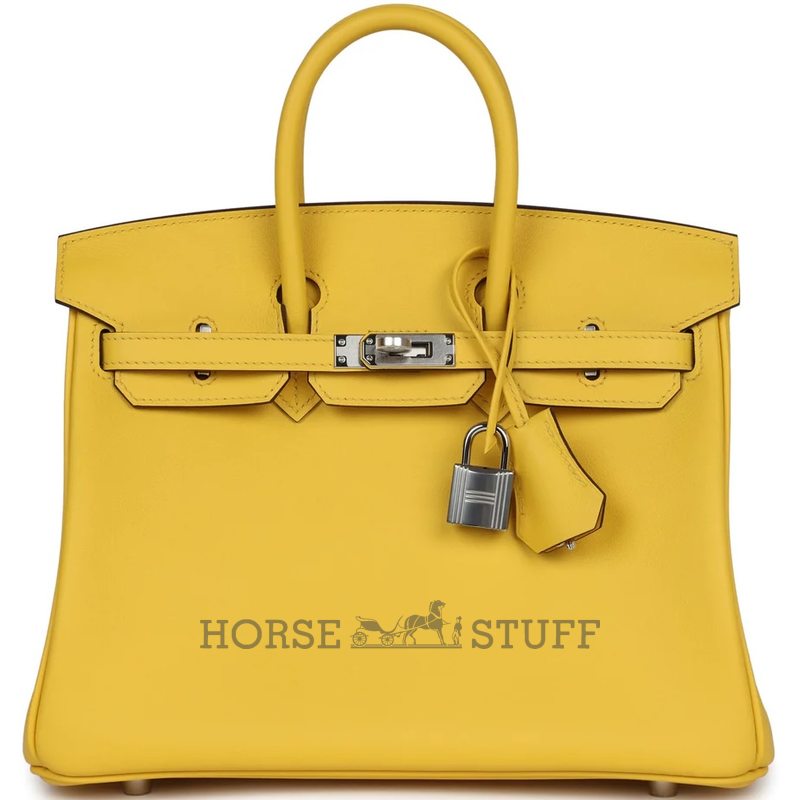 Hermès Birkin 25 Jaune de Naples Swift PHW