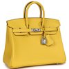 Hermès Birkin 25 Jaune de Naples Swift PHW