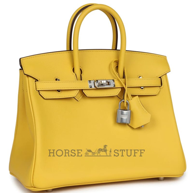 Hermès Birkin 25 Jaune de Naples Swift PHW