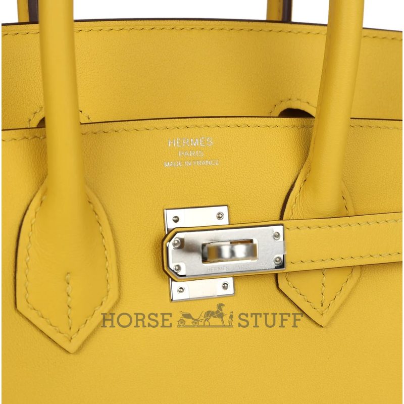 Hermès Birkin 25 Jaune de Naples Swift PHW