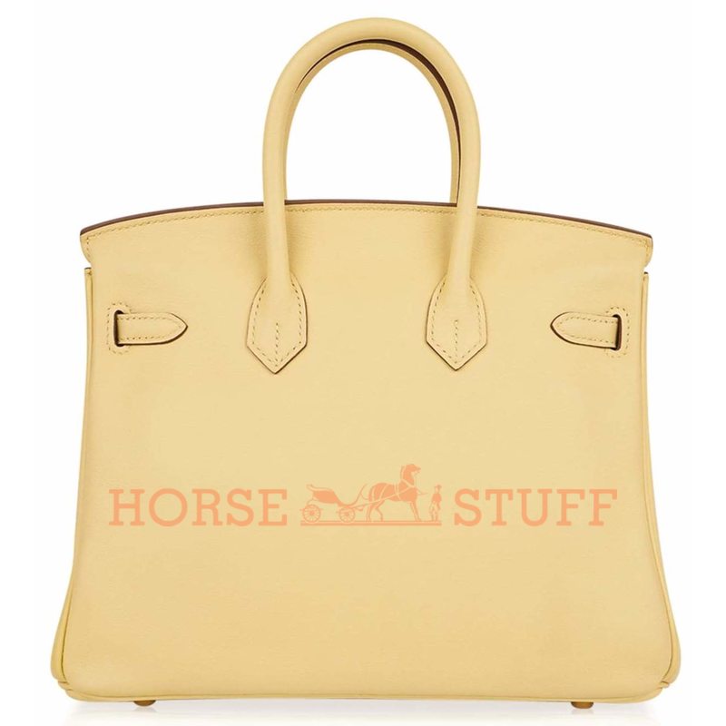 Hermès Birkin 25 Jaune Poussin Swift GHW