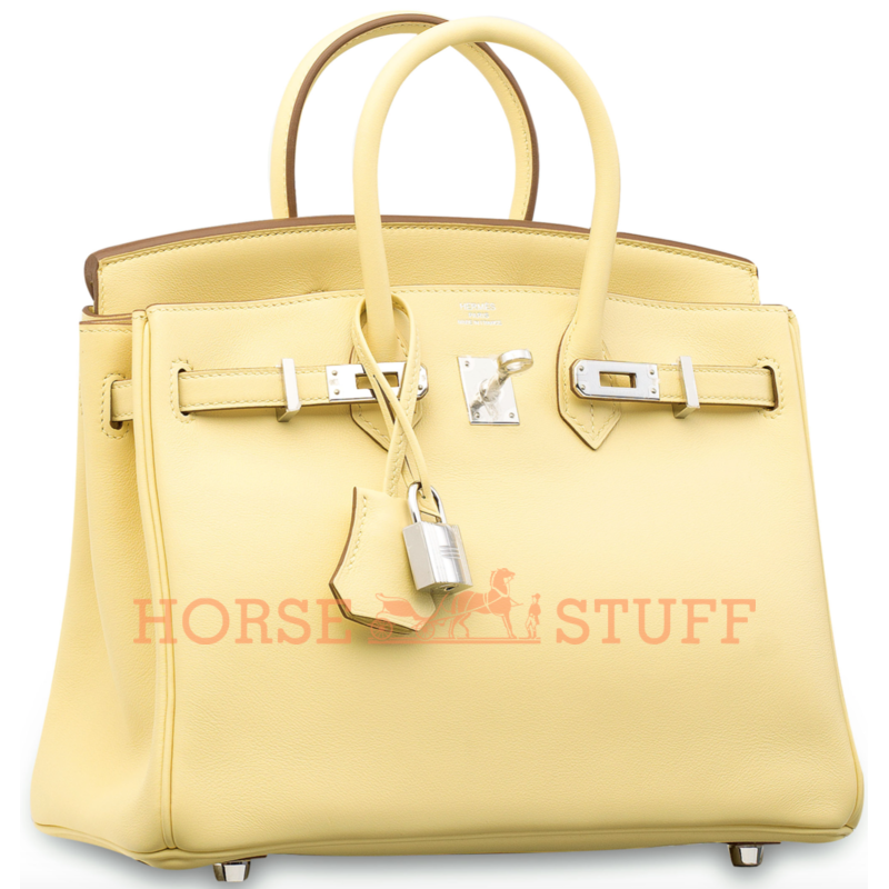 Hermès Birkin 25 Jaune Poussin Swift PHW