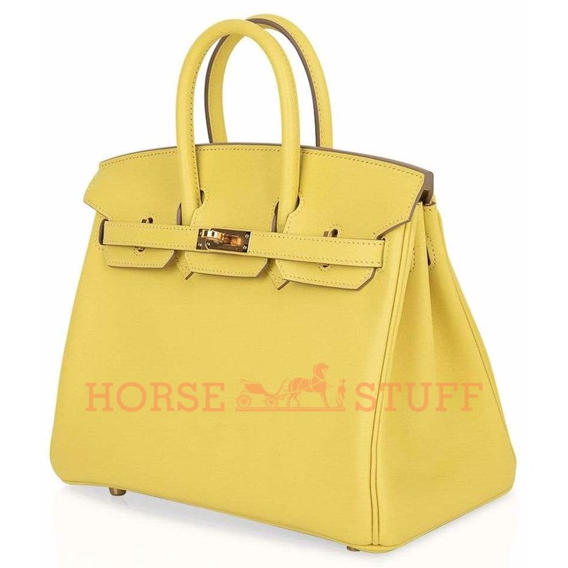 Hermès Birkin 25 Lime Swift GHW