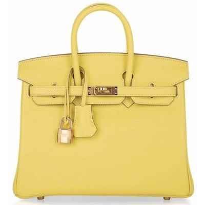 Hermès Birkin 25 Lime Swift GHW