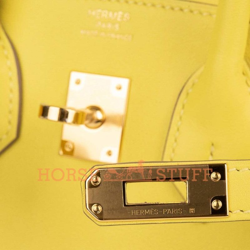 Hermès Birkin 25 Lime Swift GHW