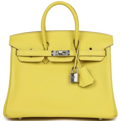 Hermès Birkin 25 Lime Swift PHW