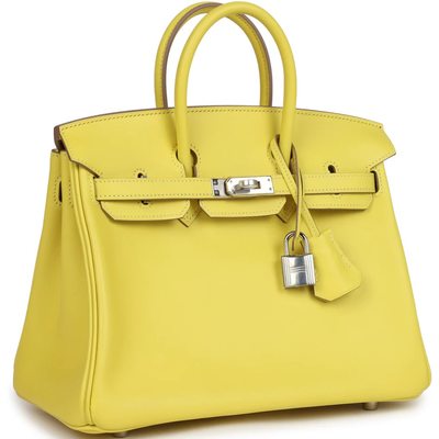 Hermès Birkin 25 Lime Swift PHW