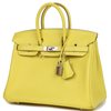 Hermès Birkin 25 Lime Swift PHW