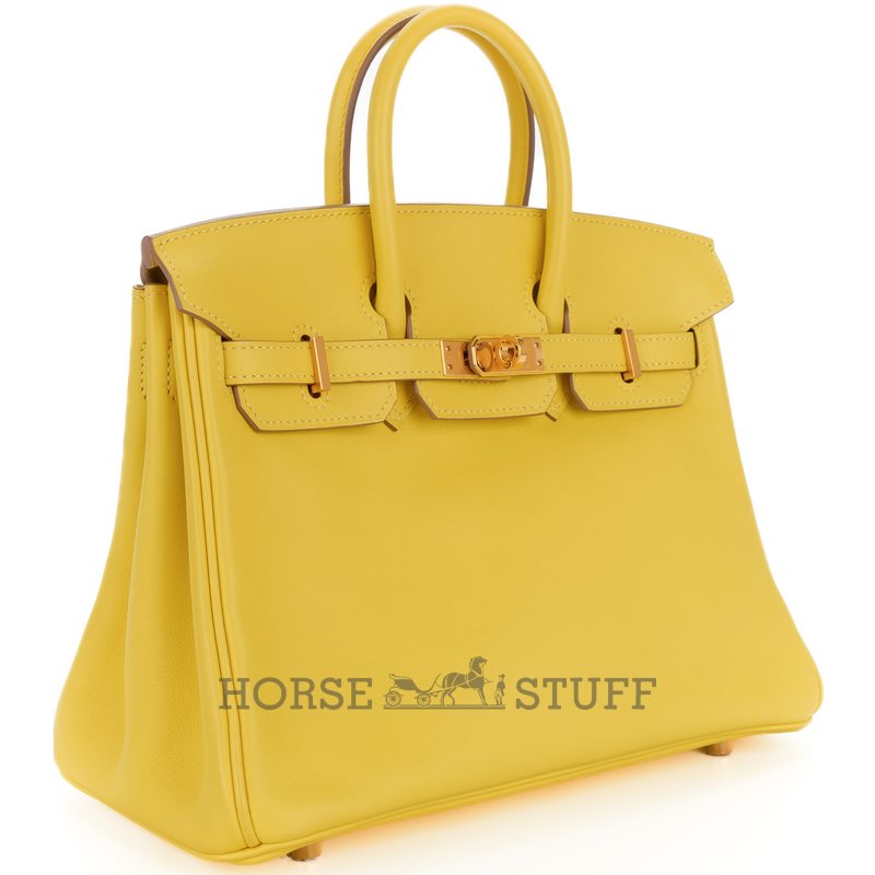 Hermès Birkin 25 Etoupe Swift GHW