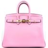 Hermès Birkin 25 Mauve Sylvestre Swift GHW