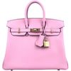 Hermès Birkin 25 Mauve Sylvestre Swift GHW