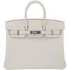 Hermès Birkin 25 Mushroom Swift PHW