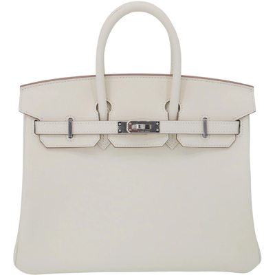 Hermès Birkin 25 Mushroom Swift PHW